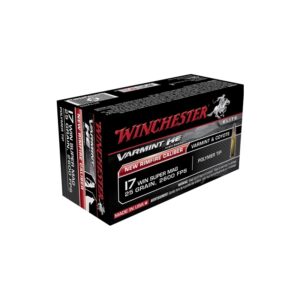 Winchester Varmint HE 17 Winchester Super Magnum 25 Grain V-Max - S17W25