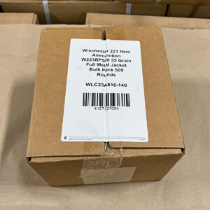 Winchester Repeating Arms 223 55GR FMJ Box of 500 W223BP500