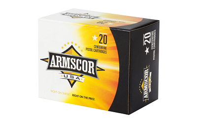 Armscor .45 ACP 230 gr JHP ammunition 20-round box