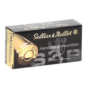 Sellier & Bellot 9x18mm Makarov Ammo 95 Grain Full Metal Jacket 50/bx - SB9MAK
