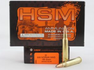 HSM 308 Norma Mag 180gr Grand Slam 20/bx - 308Norma-2-N