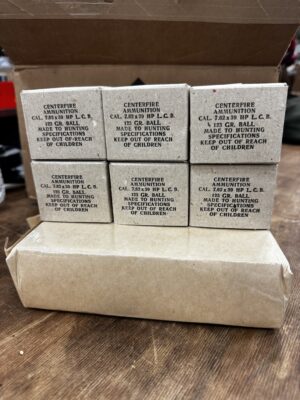 Russian 7.62x39 123gr hp 120/brick