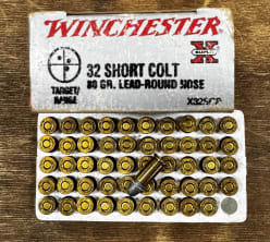 Winchester 32 SHORT COLT PISTOL 80GR LEAD 50/bx - R32SC