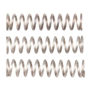 AR-15 REAR SIGHT ELEVATION KNOB SPRING, SILVER, 3 PACK