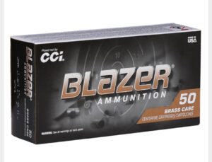 CCI Blazer Brass 9mm Ammo 124 Grain FMJ 50rds - 5201