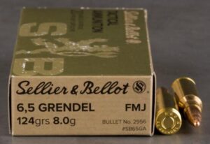 Sellier & Bellot 6.5 Grendel 124gr FMJ 20rds - SB65GA