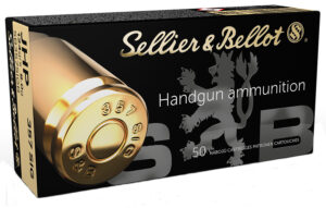 Sellier & Bellot SB357SIGB 357 Sig 124 gr JHP ammunition 50rd box