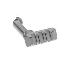 Tyrant CNC TDHCATTDLGREY Takedown Lever Grey Steel Springfield Hellcat Pro