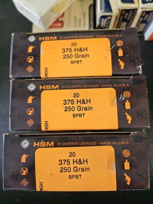 HSM 375 H H 250gr SPBT Spitzer Boat Tail GameKing