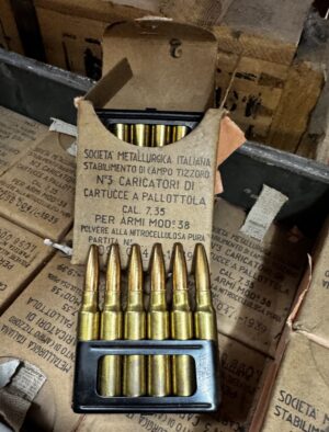 Italian Military Surplus 7.35 Carcano 18 rounds