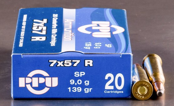 PPU 7x57r 139gr SP 20/bx - PP757