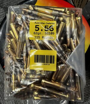 Australian Defense 5.56 ss109 225 Rounds