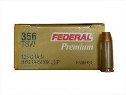 Federal 356 TSW 147gr. Hydra Shok 20/bx - P356HS1