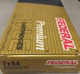 Federal Premium 7x64 Brenneke 160gr Nosler Partition