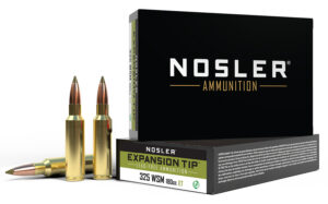 Nosler 40146 E-Tip Lead Free 325WSM 180gr E Tip 20 Per Box/10 Case