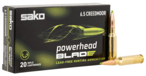SAKO (TIKKA)  PowerHead Blade 6.5Creedmoor 120gr 20 Per Box/10 Case