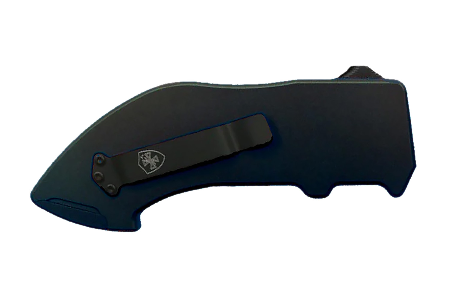 Templar Knife Squire Utility OTF Razor Plain Black Anodized 5.38" Aluminum Handle