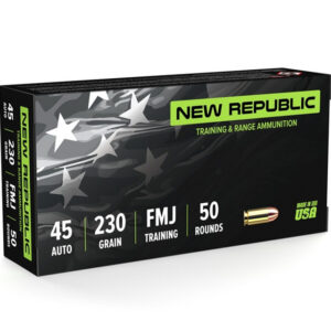 New Republic 45 ACP 230gr FMJ 50/bx
