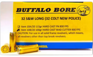 Buffalo Bore Ammunition 26A20 Personal Defense Strictly Business 460S&W Mag 300gr Semi Jacketed Flat Point 20 Per Box/12 Case