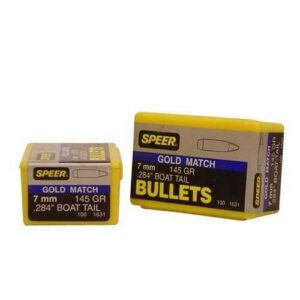 Speer bullets 7mm (.284") 145gr match/bthp 100/bx - 1631 (Not Loaded)