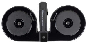 RWB DRUM AR-15 5.56 BLK WITH BLACK COVER 100RD