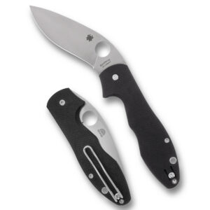 SPY RETRACT 3.4" KUKRI BLK-G10