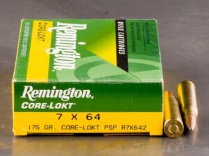 Remington, 7x64 Brenneke, Psp Core-lokt, 175 Grain, 20 Rounds R7x642
