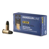 PPU Handgun Line, .38 S&W, LRN, 145 Grain, 50 Rounds - PPR37