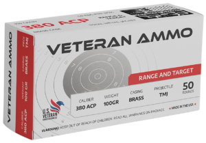 HYPERION VETERAN 380ACP 100GR FMJ 50RD/BX 20BX/CS