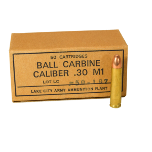 Lake City 30 carbine 110 Gr 50/box