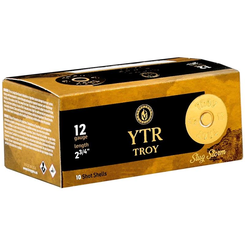 YTR Troy 12 Gauge Ammo 2 3/4" 1 oz Slug Shot 10/bx - TROY12SLUG234