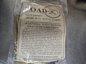 Load-X 45-90 400gr. RNFP (round nose flat point)