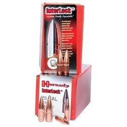 Hornady 6MM CALIBER TRADITIONAL RIFLE - INTERLOCK ™ HUNTING BULLET  0.243" Diameter 87 Grain Soft Point Bullet 100 Count - 2440