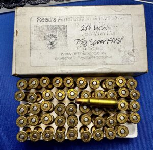 256 WIN MAG 75gr. Flat Nose Soft Point 50 Rounds