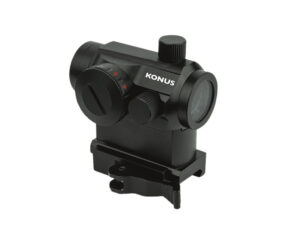 Konus Pro Nuclear Matte Black 1x22mm 3 MOA Red/Green Dot Reticle