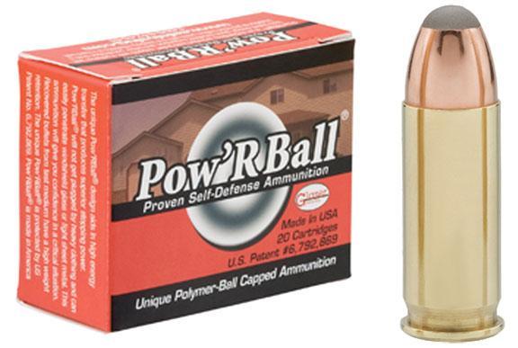 Glaser Pow'RBall Handgun Ammunition .38 Spl (+P) 100 gr JHP 1150 fps 20/box