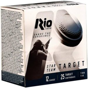 Rio Star Team Target Low Recoil Shotshells 12ga 2-3/4" 1oz #8.5 1200 fps 25/ct